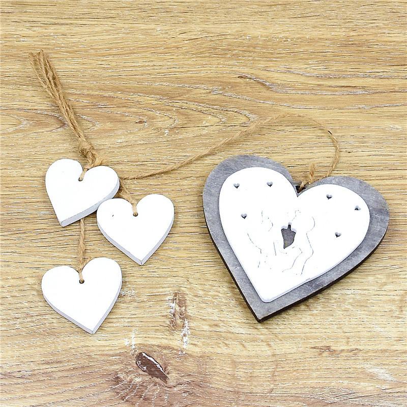 Hanging Multiple Styles Ornaments Garden Courtyard Heart-shaped Creative Window Wall Door