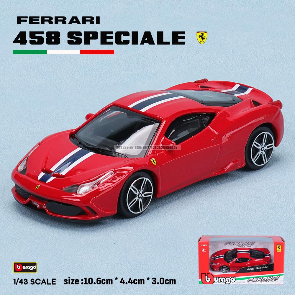 Ббураго 1:43 Несколько стилей Ferrari Purosangue sp2 488GTB 250GTO SF90 ROMA сплав роскошный автомобиль литая модель автомобиля игрушка подарок
