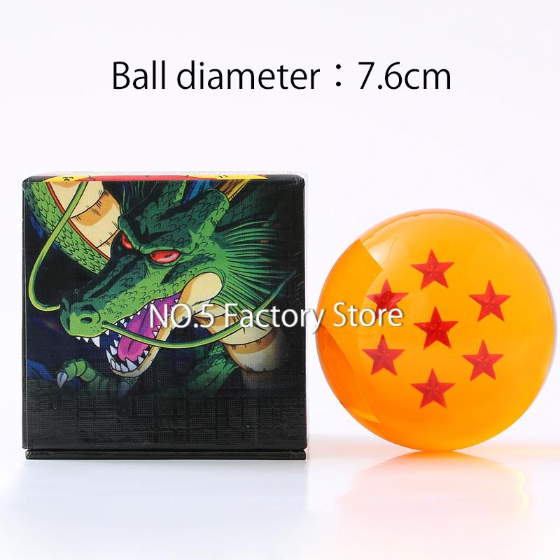 Аниме Dragon Ball Z Шенрон ПВХ Фигурки Шенрон Порунга И 7 Звезд Хрустальный Шар Dragonball Шары Коллекция Фигурок Модель Игрушка