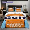 Gulf Team Logo Bedding 1 Duvet Cover 2 Pillowcase Without Core Christmas Birthday Gift Bedding Set Duvet Cover And Pillowcase