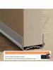 1m Door Bottom Sealing Strip Door Sound Insulation Strip Under The Windscreen Gap Blocking Strip Windproof Dust Strips