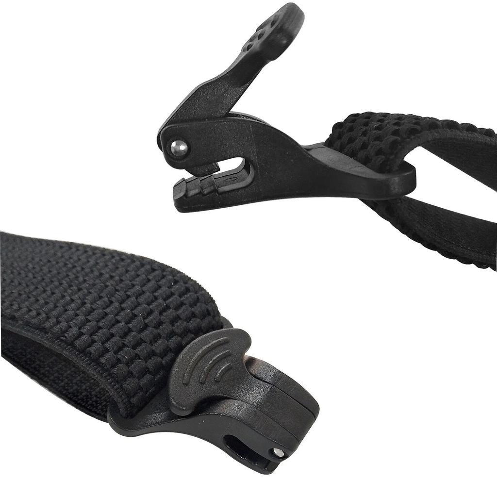 Прочные рабочие подтяжки, ширина 3,8 см, X-образная спинка, 4 пластиковые застежки-захваты, регулируемые, эластичные, подтяжки для брюк, ремень