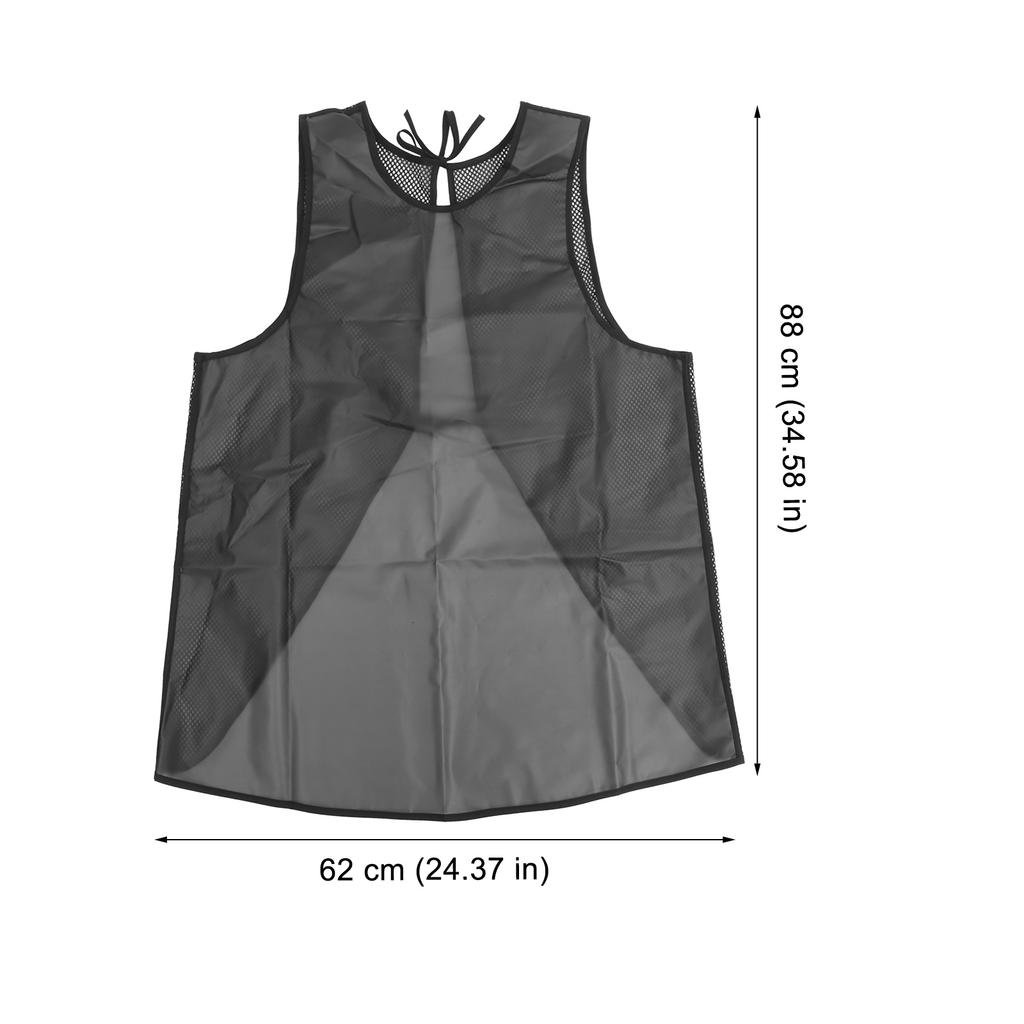 1pc Waterproof Tpu Apron For Barber Haircut Stylist Oil Resistant Reusable Cooking Baking Cleaning Workwear Apron