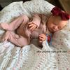 BZDOLL 20 дюймов 50 см Мягкий винил Спящая Кукла Реборн для Новорожденного Бебе Девочка с 3D-раскрашенной Кожей и Видимыми Венами Художественная Кукла Игрушка для Детей Рождественский Подарок