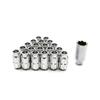 20 Pcs Wheel Lug Nuts Screw Racing Aluminium Alloy Theft Prevention Wheel Bolts Wheel Studs M12x1.5/1.25 50MM for Most Cars