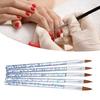 5Pcs/Set Nail Art Liner Soft Fur Nail Painting Acrylic Painting Brush Pen Tools