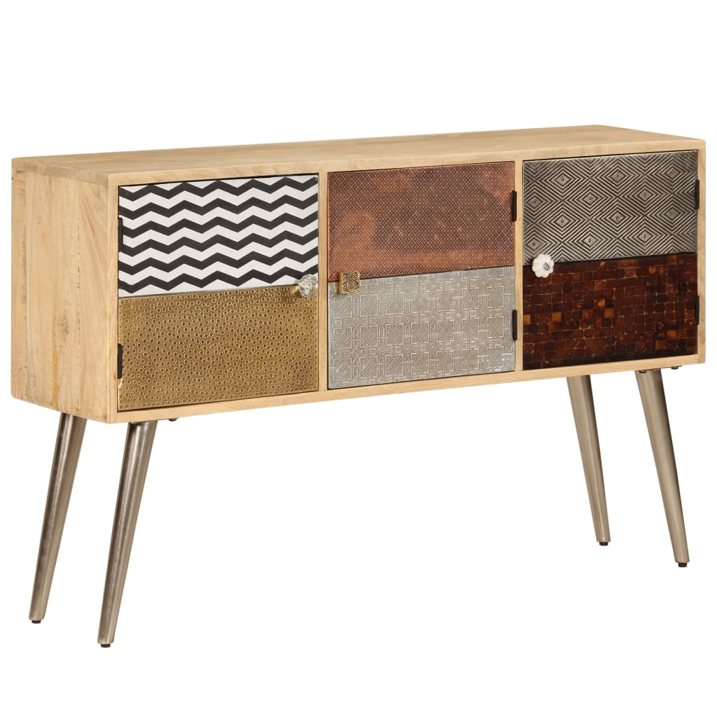 Sideboard 120 x 30 x 75 cm Solid Mango Wood