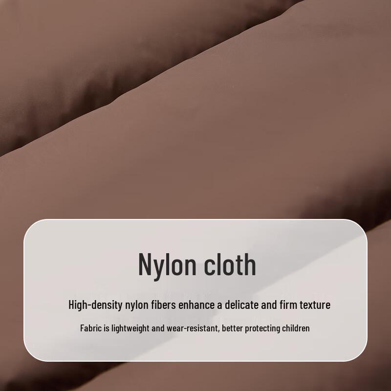 PawinPaw Unisex Cartoon Bear Color-block Hooded Down Jacket