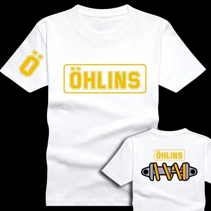 Desktop_Удивительные Футболки Мужские Ohlins Амортизатор Подвеска Авто Мото Спорт Гонки Футболка Летняя Повседневная Оверсайз Мужская С коротким рукавом