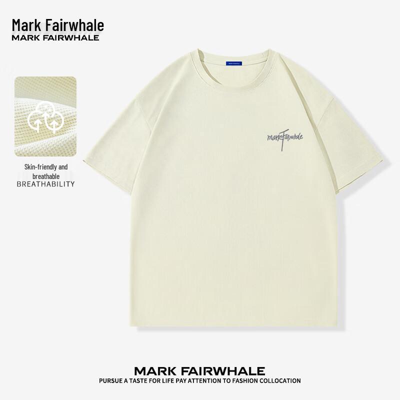 Mark Fairwhale Мужская дышащая футболка с круглым вырезом из вафельного трикотажа
