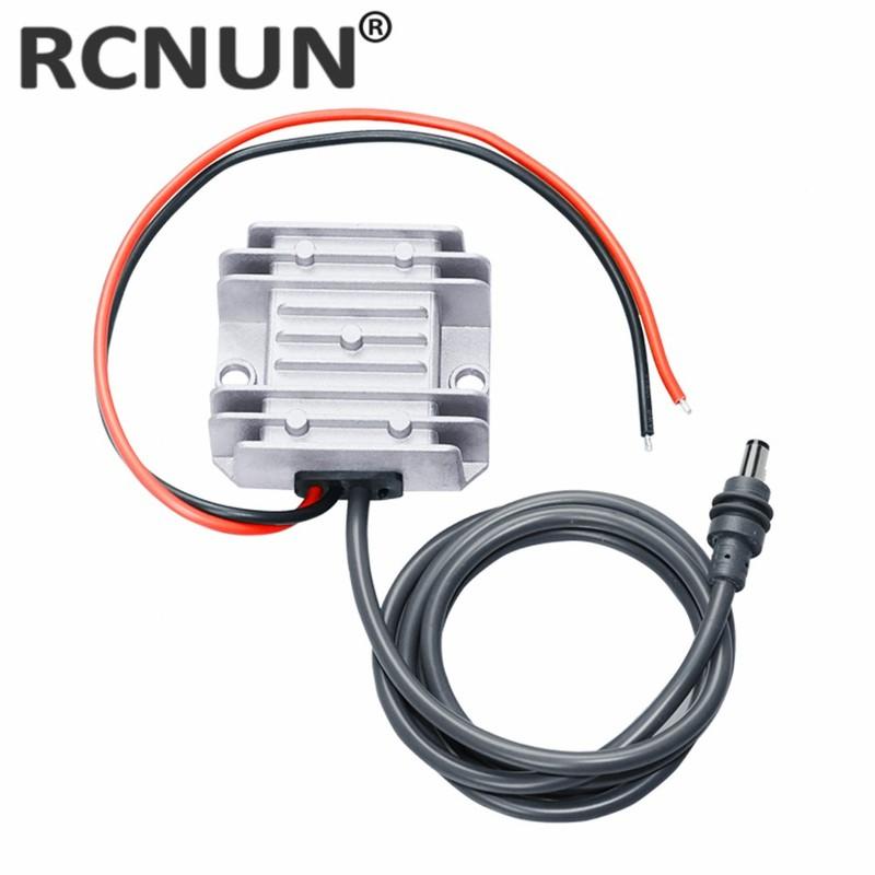 RCNUN DC DC 9-28V to 30V 3.5A Converter for Starlink Gen 3 Router 12V Step-Up Adapter DC Male Plug Cable