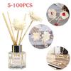 6 Types 5-100pcs Reed Diffuser Replacement Stick DIY Handmade Home Decor Extra Thick Rattan Reed Oil Diffuser Refill Sticks