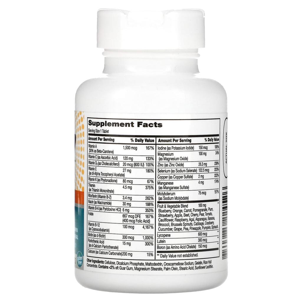 21st Century, Wellify, Men 50+, Multivitamin Multimineral, 65 Tablets