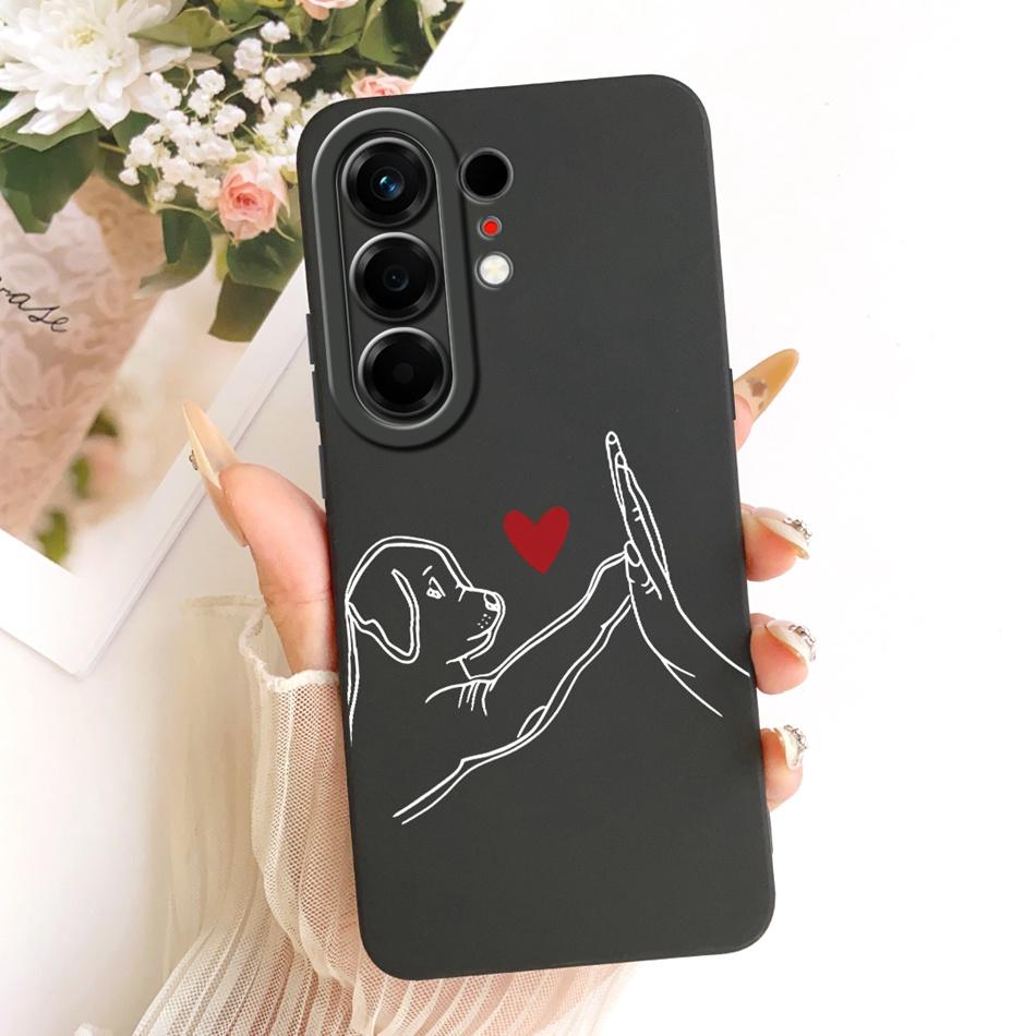 For Tecno Camon 50 Pro 4G CN5c Cute Cat Flower Cartoon Phone Case For Tecno Camon 50Pro 4G Soft Silicone Covers Bumpers