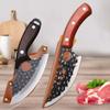 2pcs Multifunctional Butcher Knife for Men Stainless Steel Kitchen Knife Set Household Sharp Meat Cleaver