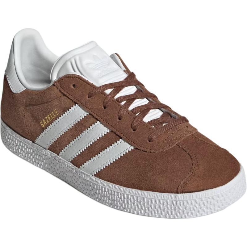 Adidas Originals GAZELLE Low top Kids' Skateboarding Shoes Brown Teenagers Sneakers IF9802