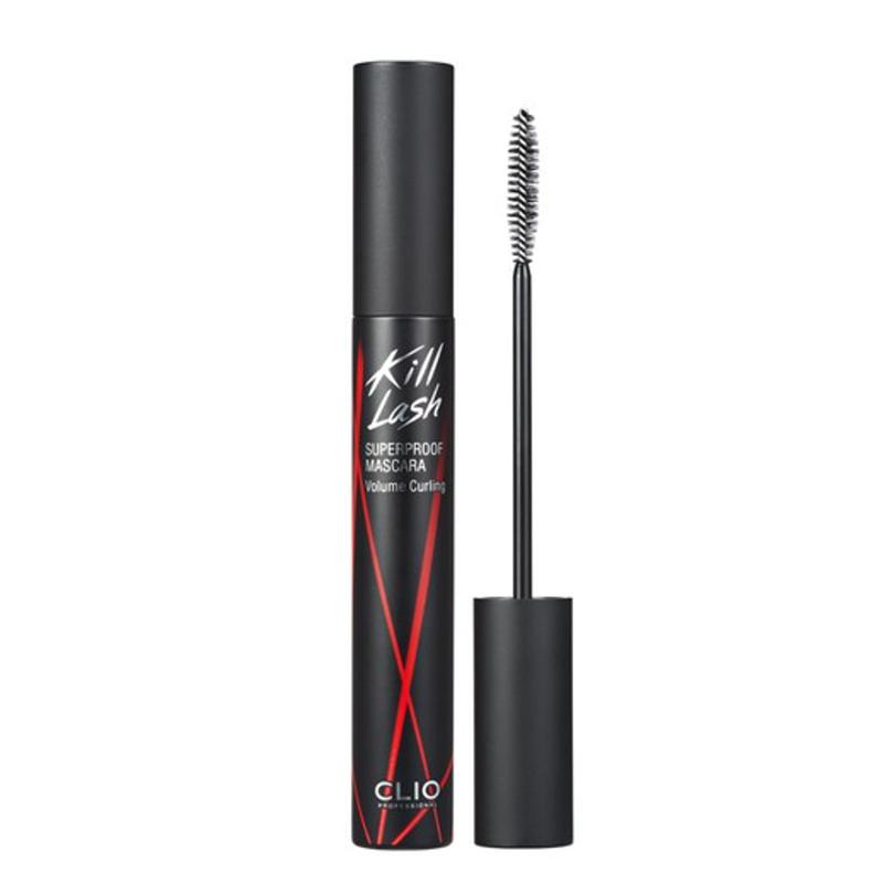Clio Тушь для ресниц Kill Lash Superproof 7 г – Стойкая водостойкая подкручивающая