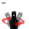 Угловой шарнирный адаптер для ударных гайковертов 360°, 1/2", 3/8", 1/4", с подвижным соединением, выдвижной, для пневматического гайковерта