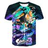 Летние футболки Игра Splatoon 3D-принт Футболка с круглым вырезом Повседневные топы для мальчиков и девочек Оверсайз Мода Харадзюку Детские футболки Детская одежда