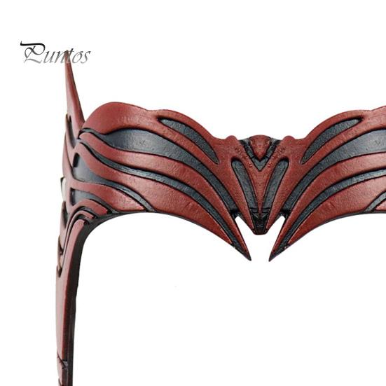 Алая Ведьма Корона Супергероя Косплей Головной Убор Нарядная Повязка На Голову Костюм Аксессуар для Хэллоуина Рождественская Вечеринка