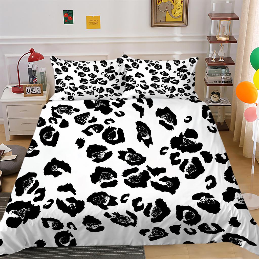 Комплект постельного белья Чехол в полоску Наволочка Домашний текстиль Комплект пододеяльников Комплект пододеяльников