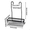 Органайзер для ванной комнаты, подвесная душевая стойка, алюминиевый крючок над полкой, держатель для шампуня, полка для