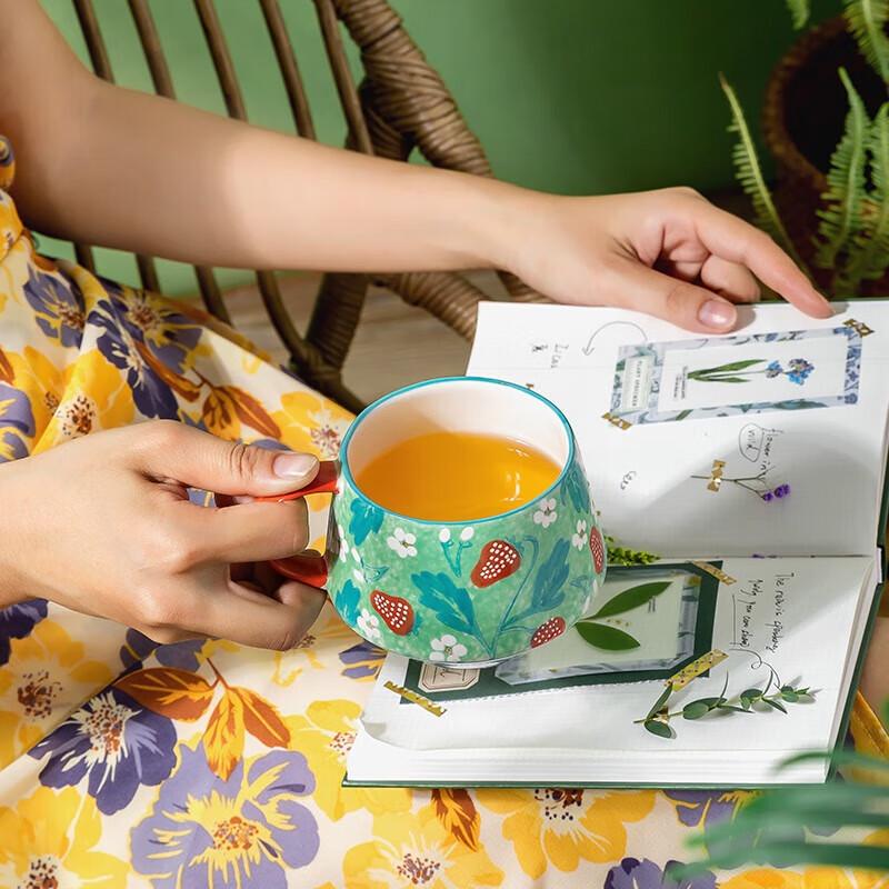 JOYYE Hand-Painted Ceramic Mug