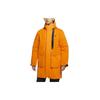 Storm-Fit Adv Tech Pack Solid Hooded Letter Print Mid-Length Cotton Coat Men Outerwear Light-Curry-Yellow DD6607-736