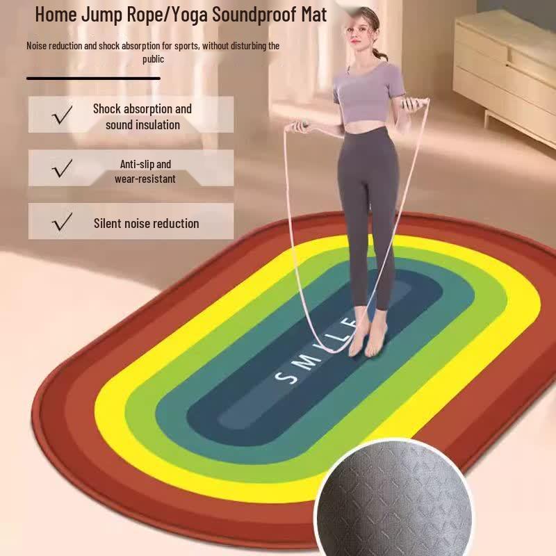 Yanziran Silent Shock-Absorbing Fitness Mat