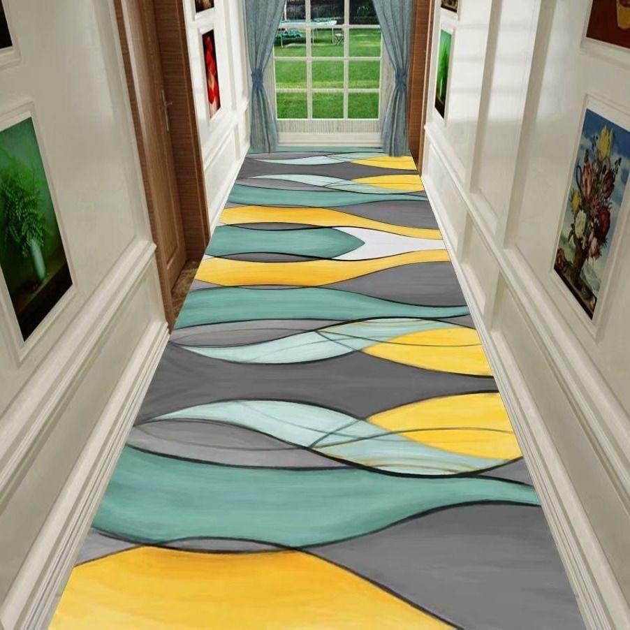 Коридор Лестница Ковер Спальня Вход Большая Площадь Коридор Отеля Домашний Входной Коврик