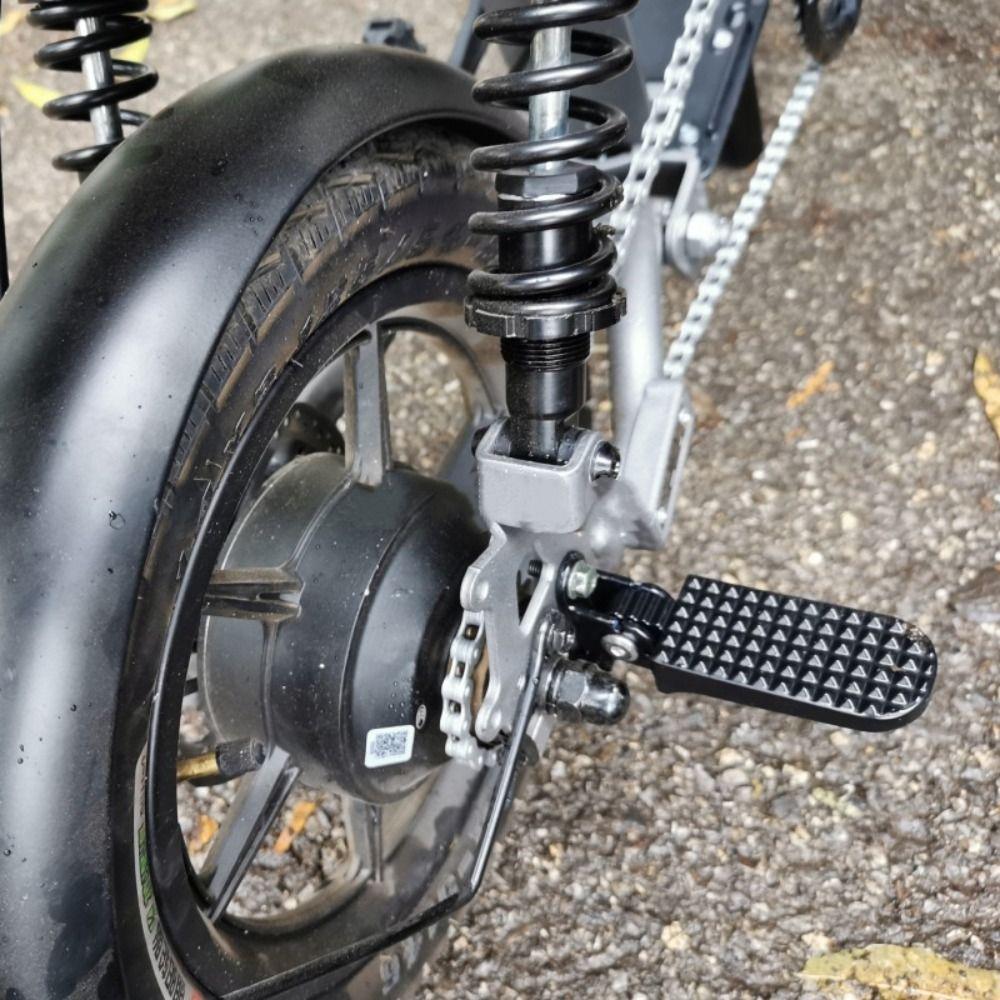 Anti Slip Surface Bicycle Rear Foot Pegs Aluminum Zinc Zinc Alloy Passenger Footrests Motorcycle