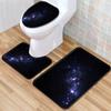 Star Bathroom Floor Mat Toilet Three-Piece Set