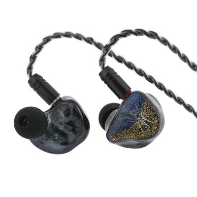 Наушники LINSOUL Kiwi Ears Forteza Hybrid HIFI, стереоразъем канального типа, 2-контактный разъем, эргономичный дизайн, 3D-печать, настройка полости
