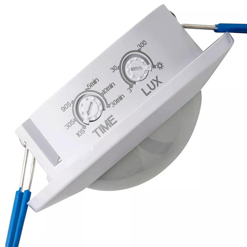 AC 220V-240V Led PIR инфракрасный детектор ИК датчик движения Потолочный встроенный двойной индукционный датчик переключатель для освещения индукции