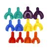 12Pcs Dental Impression Trays Plastic Materials Teeth Holder Kit Dental Trays Materials Oral Care For Adult Children
