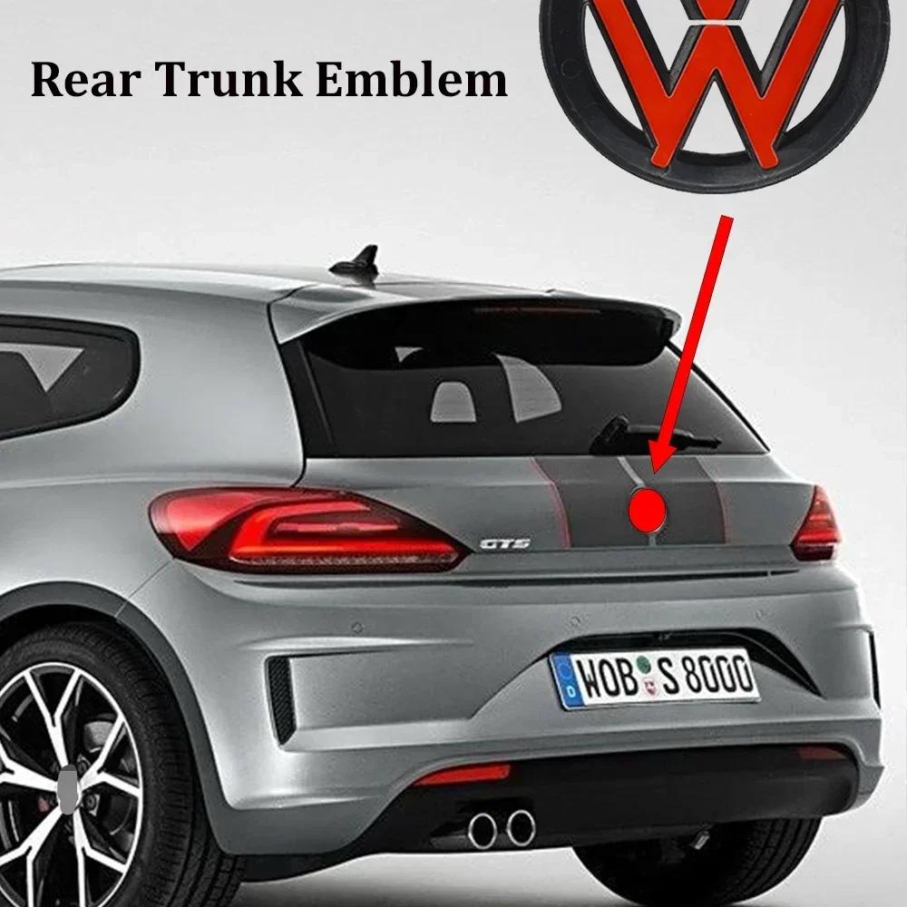 Новый 80% Значок на переднюю решетку Volkswagen Значок на крышку багажника Логотип Новый POLO GOLF 5 6 7 7.5 8 MK7 MK7.5 MK8 Scirocc