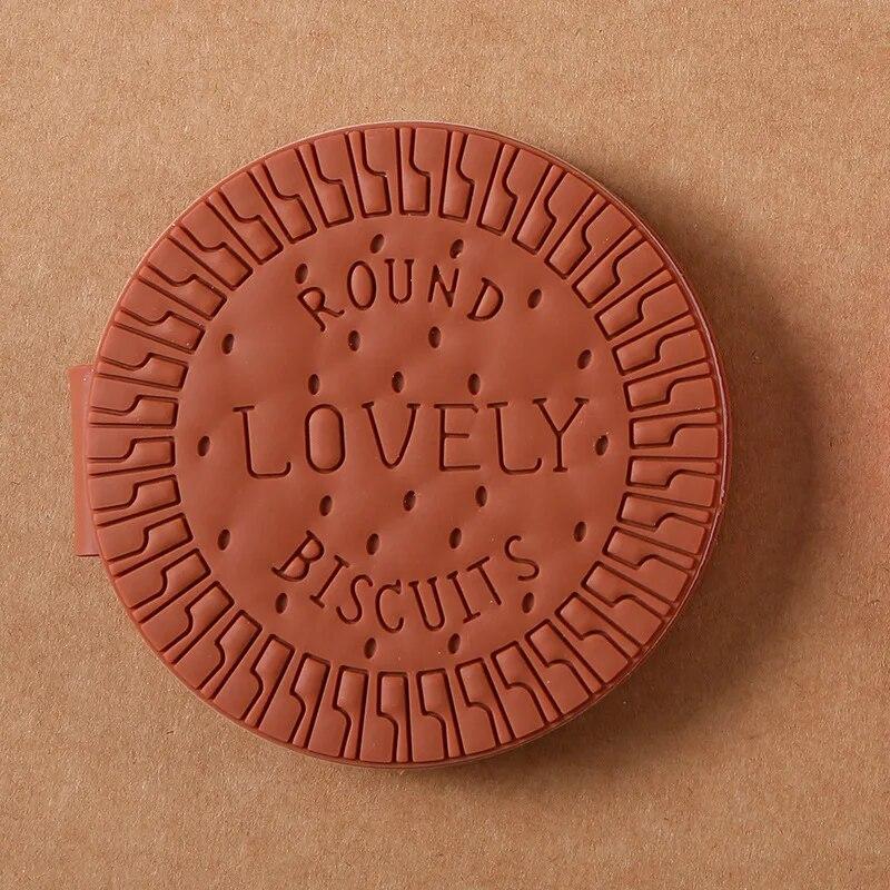 Креативный милый блокнот с имитацией шоколадного печенья, забавная закуска, портативный мини-ноутбук, канцелярские принадлежности для студентов, подарки, школьные принадлежности