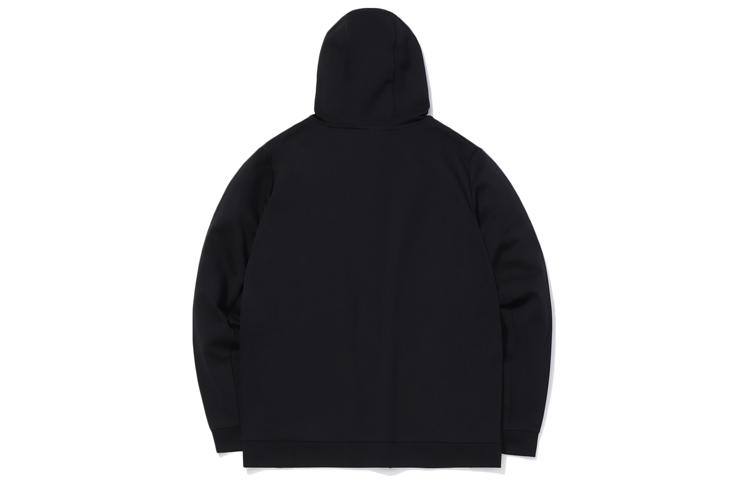 Men's Li-Ning Sports Basketball Collection Sweatshirts Men's New Standard Black Hooded Moderate Cardigan
