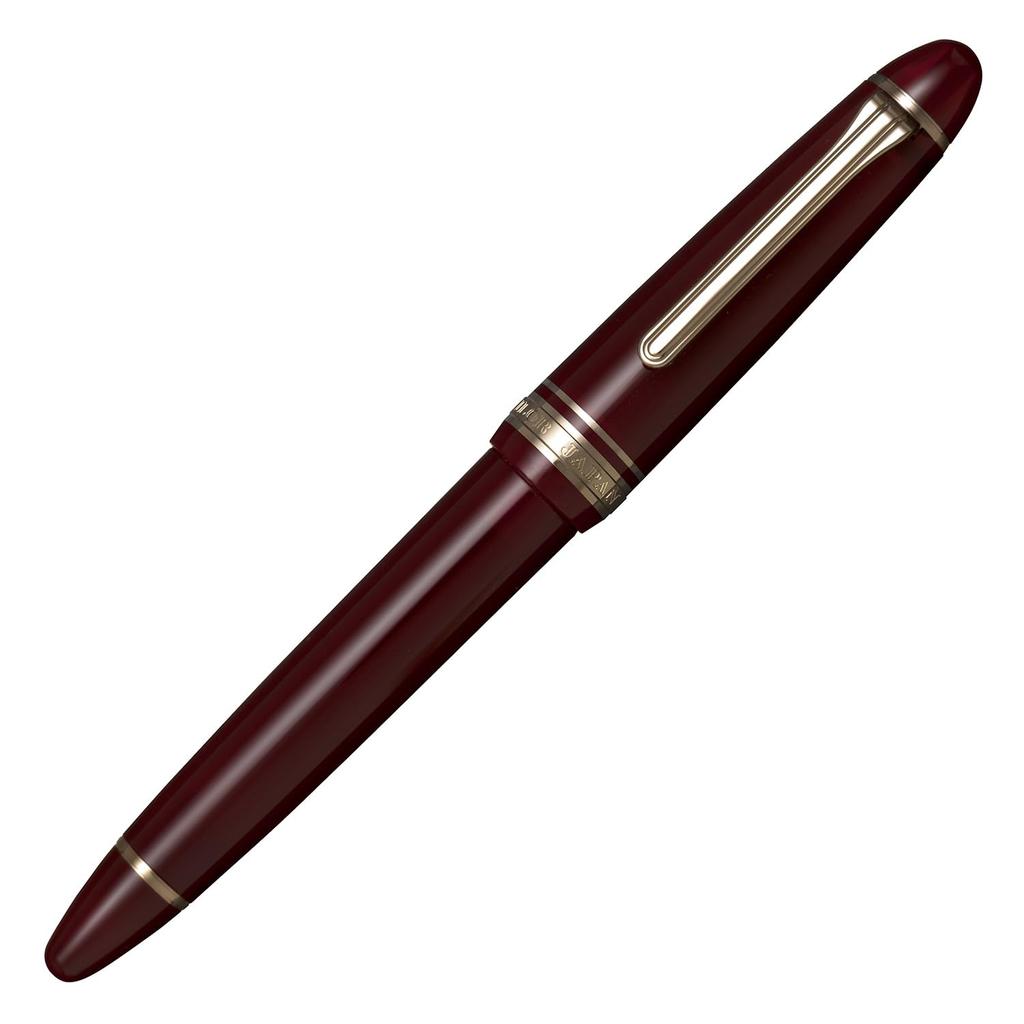 SAILOR Profit Casual L Stable Gold Trim Fountain Pen Clear Red Japanese Fine Nib 11-0825-230