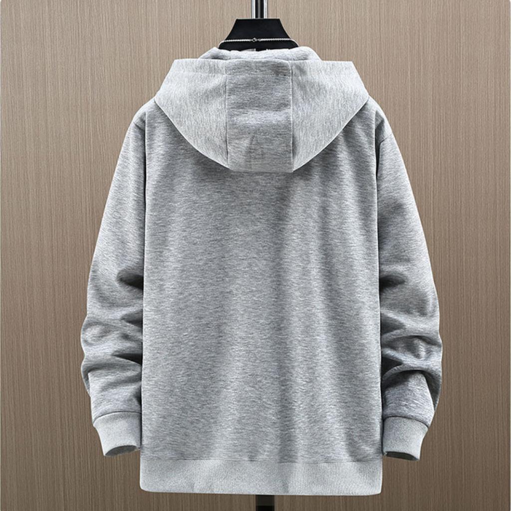 Мужская толстовка больших размеров на весну и осень, мужская повседневная спортивная куртка с капюшоном больших размеров 4XL-11XL