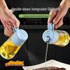Dual-Use Oil Sprayer & Pourer Glass Bottle for Kitchen and BBQ