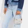 Coach Кожаная сумочка-клатч Nolita, сумка для хранения, мини, женская, белая