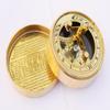 3 Inches Handmade Brass Compass, Vintage Maritime Brass Sundial Compass, The Mary Rose Poem Compass
