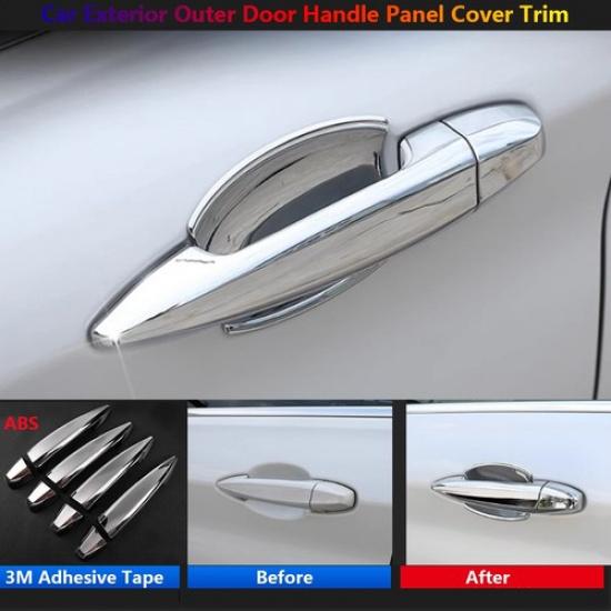 Silver For BMW 1 2 Series F52 F45 X1 X2 X5 X6 F48 F39 F15 F16 Door Handle Cover