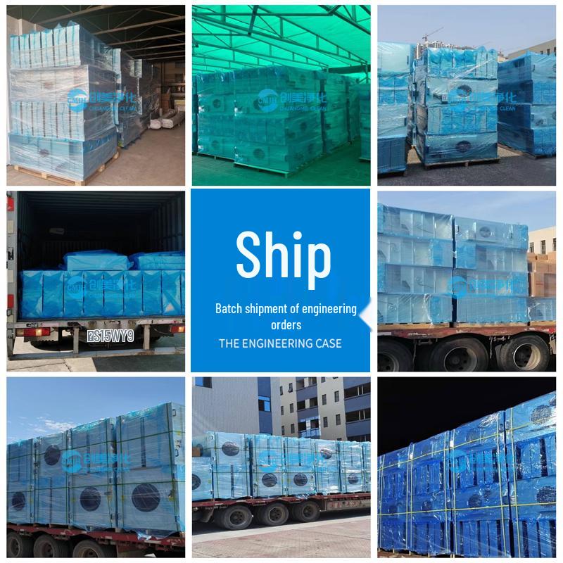 Industrial Air Purifier FFU Fan Filter Unit, Class 100/1000, Laminar Flow Hood 1175*575, Dust-Free Workshop
