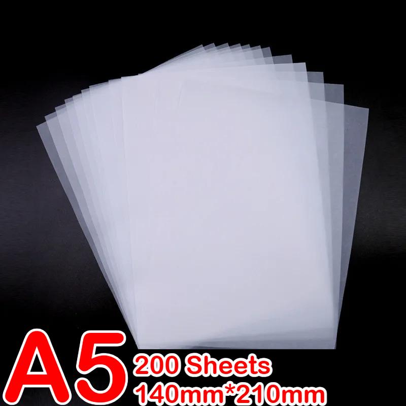 500/50 Sheets Tracing Paper A5 A4 White Translucent Sketching Papers Drawing Art Paper For Drawing School Office Art Supplies