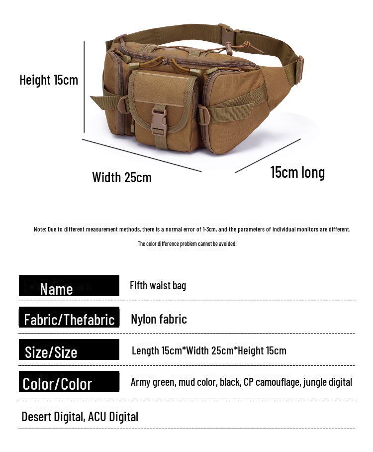 Унисекс камуфляжная многофункциональная поясная и нагрудная сумка для спорта на открытом воздухе и моды