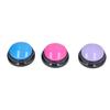 3Pcs Dog Buttons Purple Blue Pink 30s Recording Pet Training Widely Used Dog Talk Buttons for