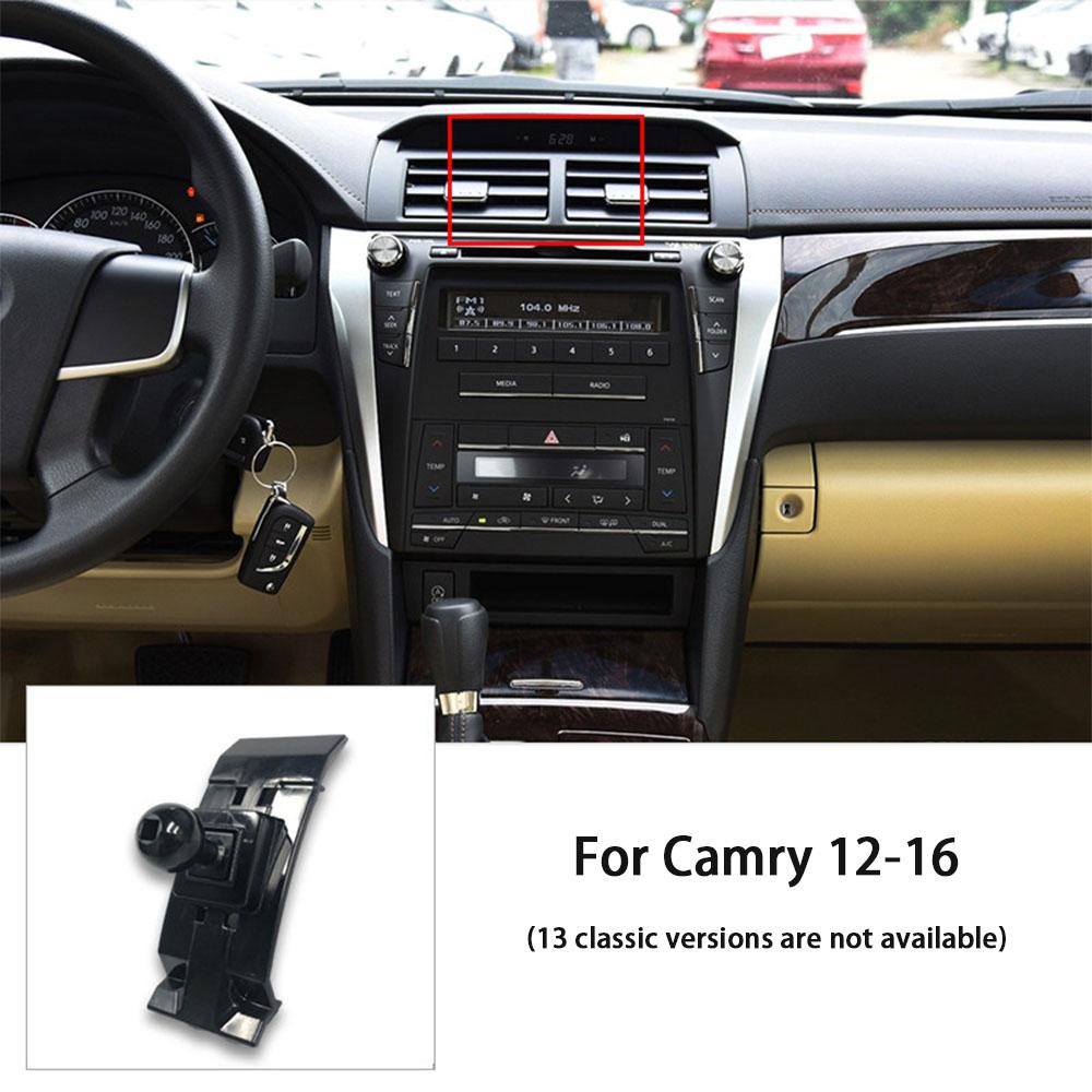 Для Toyota Подставка-держатель для телефона База Крепление RAV4 CAMRY COROLLA CH-R AlPHARD PRADO 2012 2013 2014 2015 2016 2017 2018 2019 2020 2021