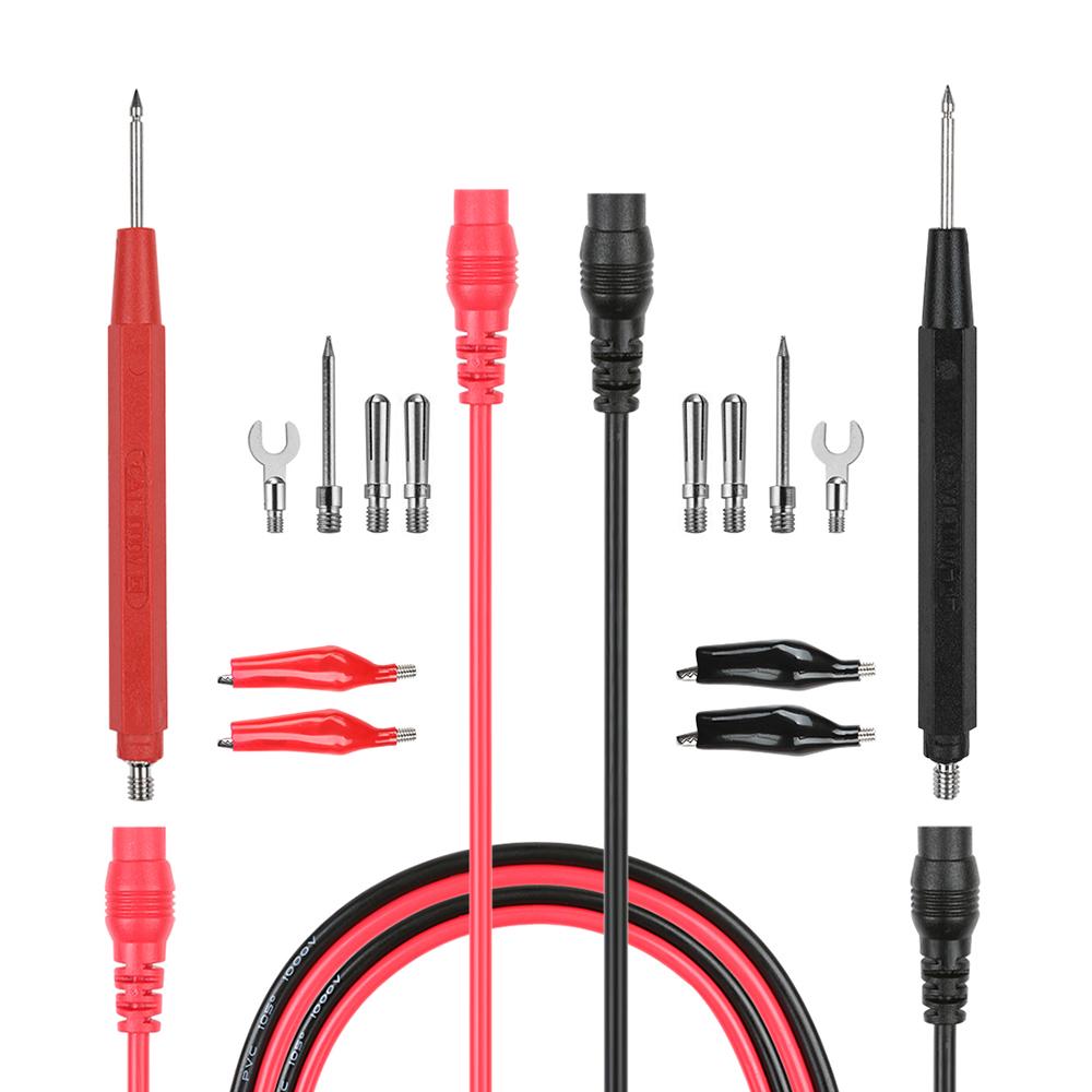 Test Lead Multimeter Leads Kit Cable Set Digital Multimeter Needle Tip Meter Multi Meter Tester Lead Probe Wire Pen Cable